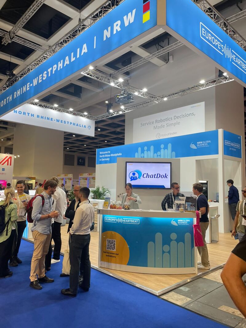 Chatdok bei der GITEX AI EUROPE: Von KI-Innovation zu realer Gesundheitsversorgung